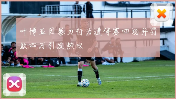 叶博亚因暴力行为遭停赛四场并罚款四万引发热议